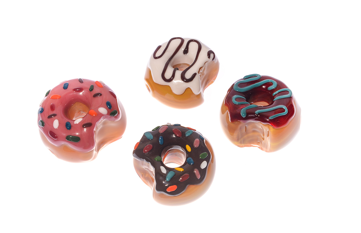 KGB Glass Makes Pipes That Look Like Real Donuts