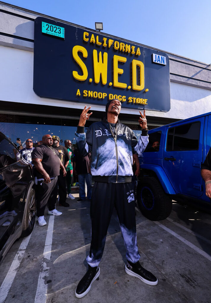 Snoop Dogg Opens First Licensed Cannabis Store in Los Angeles